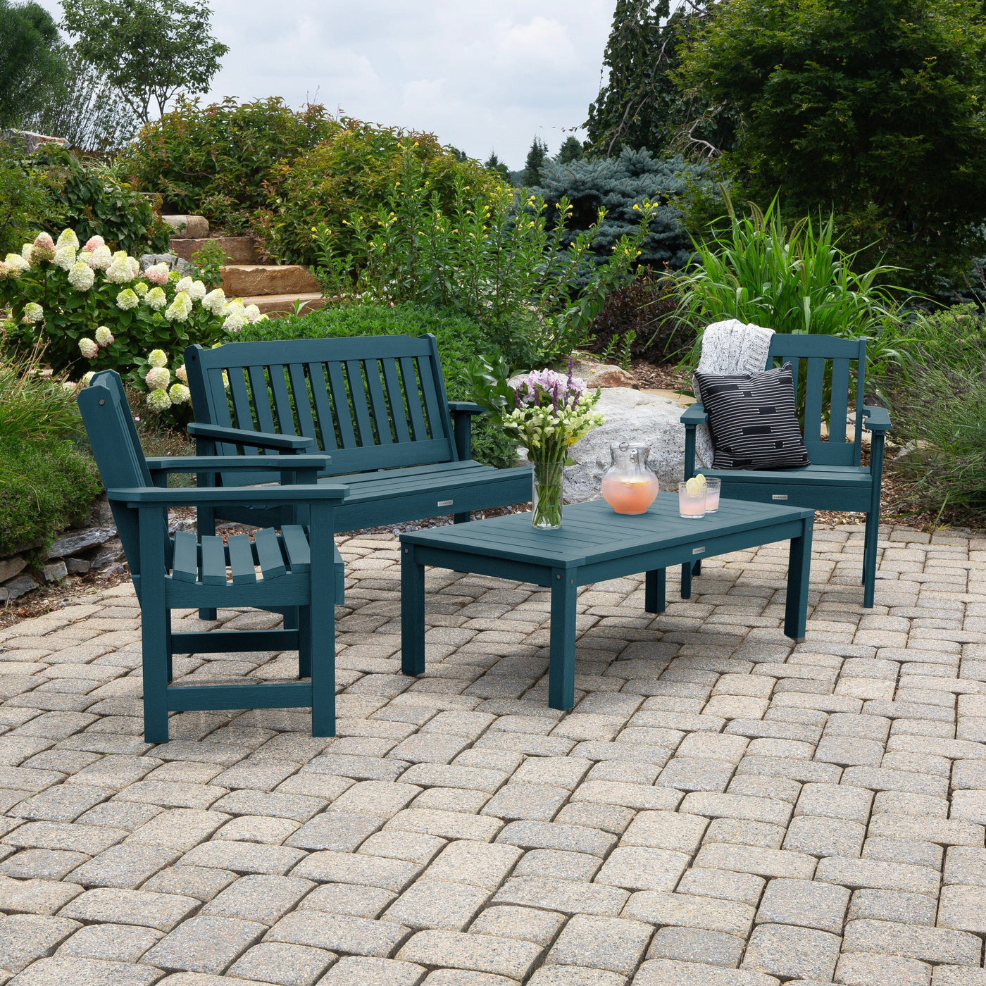 Lehigh Garden Conversation Set Kitted Sets Highwood USA 