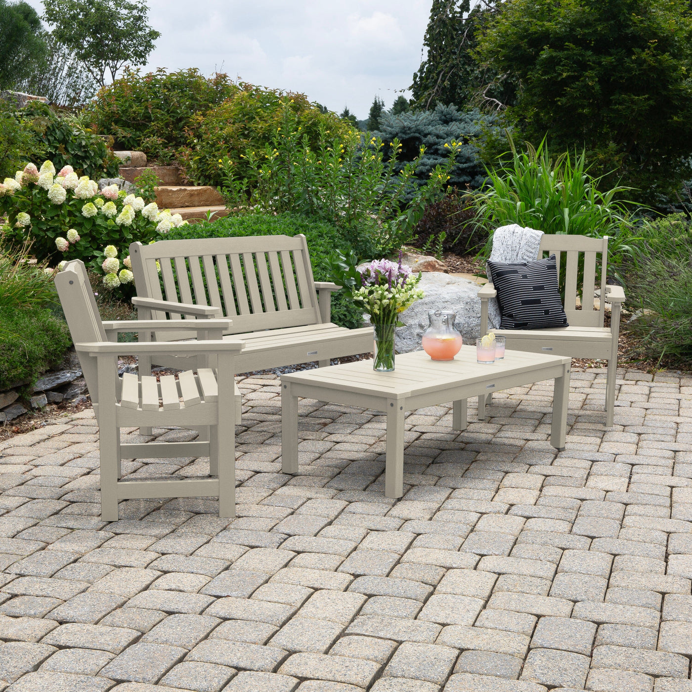 Lehigh Garden Conversation Set Kitted Sets Highwood USA 