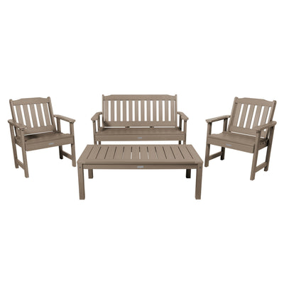 Lehigh Garden Conversation Set Kitted Sets Highwood USA Woodland Brown 