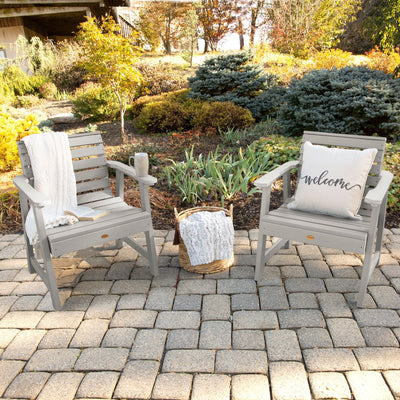 Set of 2 Weatherly Garden Chairs Kitted Sets Highwood USA 