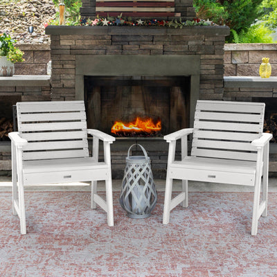 Set of 2 Weatherly Garden Chairs Kitted Sets Highwood USA 