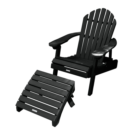 Hamilton Folding Adirondack Chair & Ottoman – Highwood USA