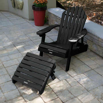 Hamilton Reclining Adirondack Chair with Folding Ottoman Adirondack Chairs Highwood USA 