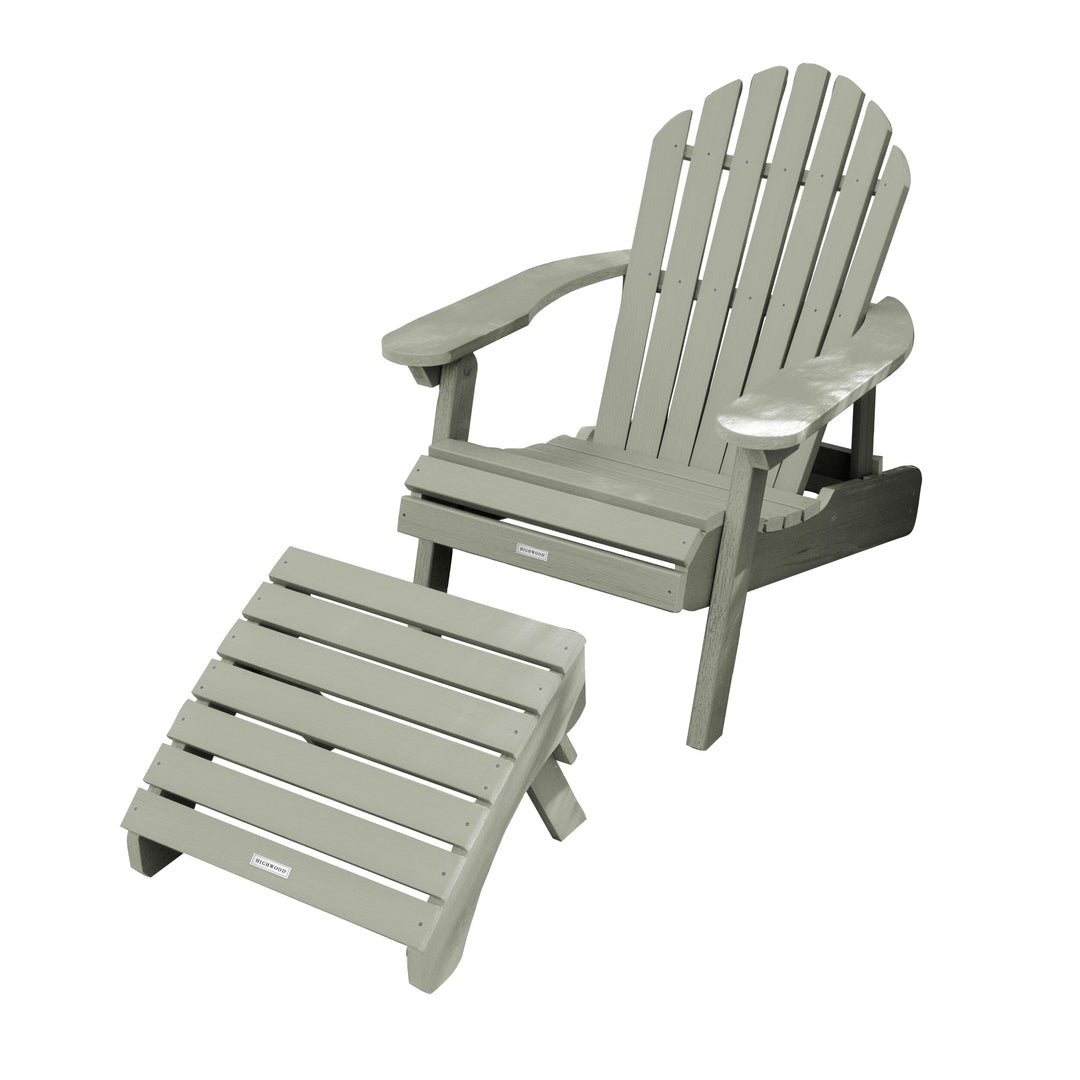 Hamilton Folding Adirondack Chair & Ottoman – Highwood USA