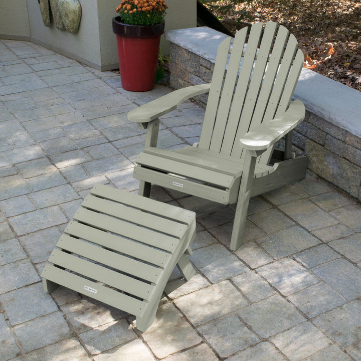 Hamilton Reclining Adirondack Chair with Folding Ottoman Adirondack Chairs Highwood USA 