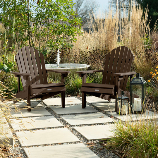 Set of 2 Hamilton Reclining Adirondack Chairs Adirondack Chairs Highwood USA 