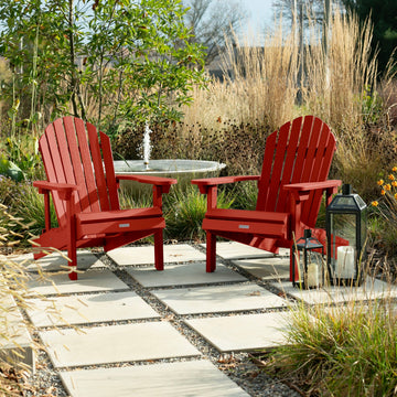 Set of 2 Hamilton Reclining Adirondack Chairs Adirondack Chairs Highwood USA 