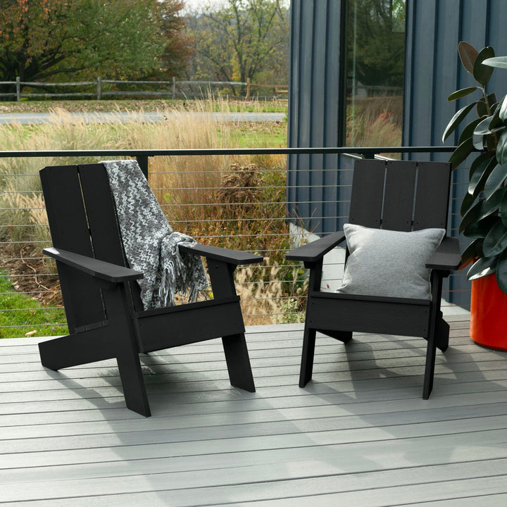 Set of Two Italica Modern Adirondack Chairs Adirondack Chairs Highwood USA 