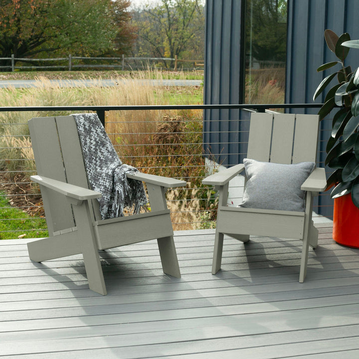 Set of Two Italica Modern Adirondack Chairs Adirondack Chairs Highwood USA 