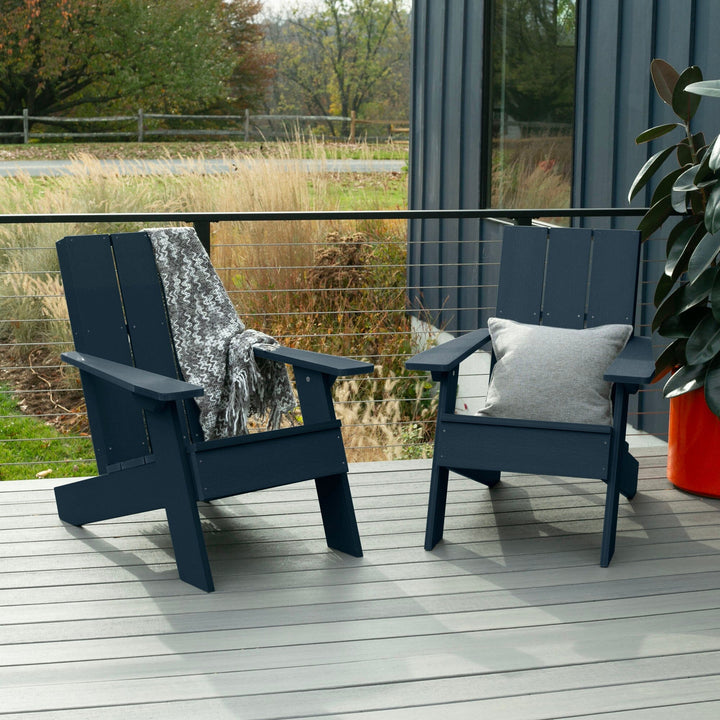 Set of Two Italica Modern Adirondack Chairs Adirondack Chairs Highwood USA 