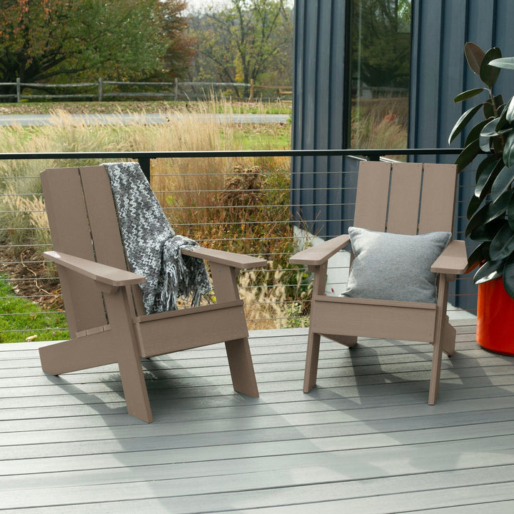 Set of Two Italica Modern Adirondack Chairs Adirondack Chairs Highwood USA 