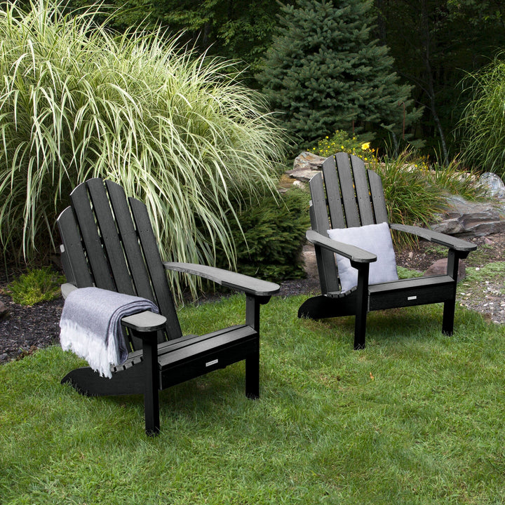 Set of Two Classic Westport Adirondack Chairs Kitted Sets Highwood USA 
