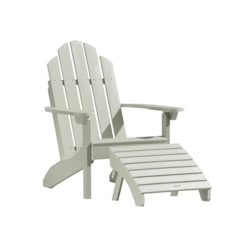 Classic Westport Adirondack Chair with Folding Adirondack Ottoman Adirondack Chairs Highwood USA Eucalyptus 