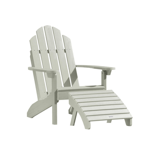 Classic Westport Adirondack Chair with Folding Adirondack Ottoman Adirondack Chairs Highwood USA Eucalyptus 