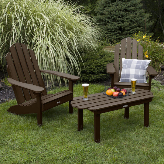 2 Westport Adirondack Chairs with 1 Westport Conversation Table Kitted Sets Highwood USA 