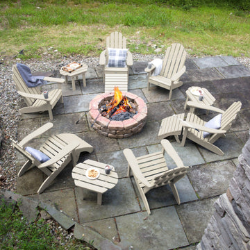 Classic Westport Adirondack Fireside Set Kitted Sets Highwood USA 