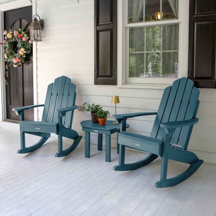 Classic Westport Rocking Chair and Table Set Kitted Sets Highwood USA 