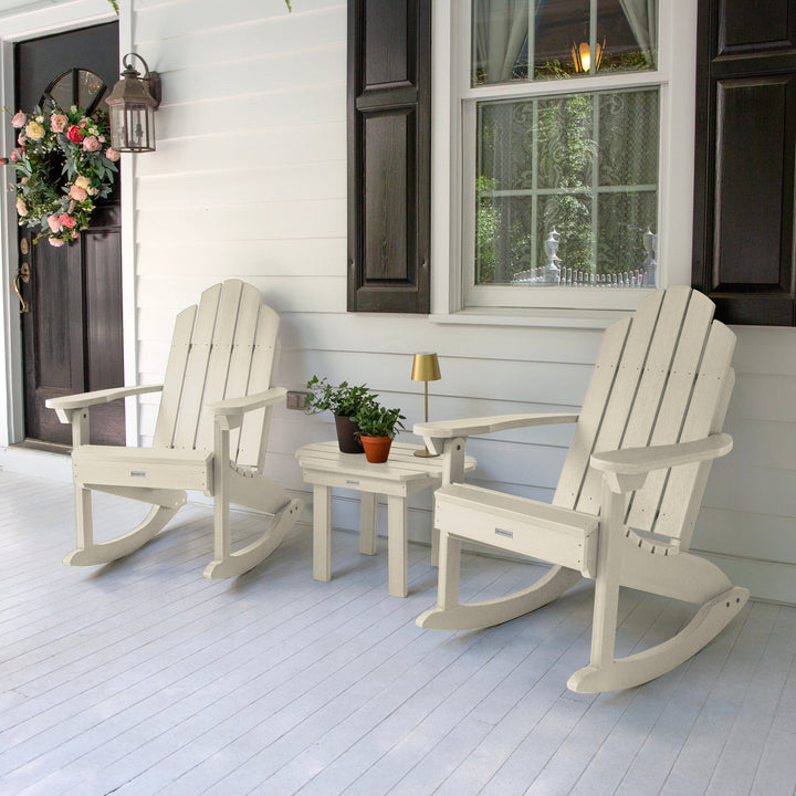 Classic Westport Rocking Chair and Table Set Kitted Sets Highwood USA 