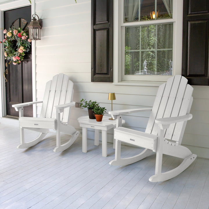 Classic Westport Rocking Chair and Table Set Kitted Sets Highwood USA 