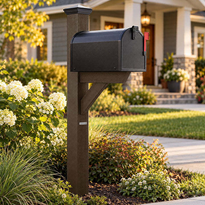 Hazleton Mailbox Post Outdoor Structures Highwood USA 