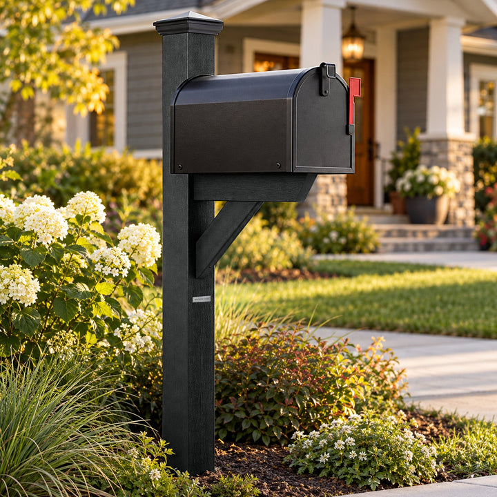 Hazleton Mailbox Post Outdoor Structures Highwood USA 