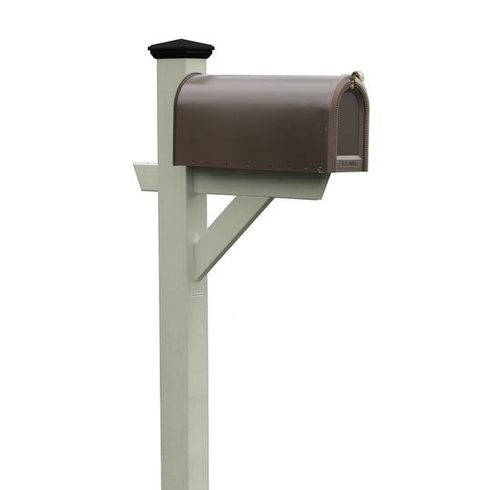 Hazleton Mailbox Post Outdoor Structures Highwood USA Eucalyptus 