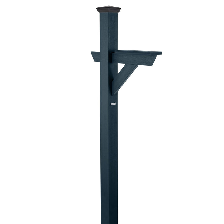 Hazleton Mailbox Post Outdoor Structures Highwood USA Federal Blue 