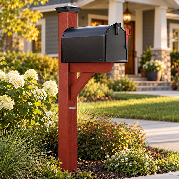 Hazleton Mailbox Post Outdoor Structures Highwood USA 