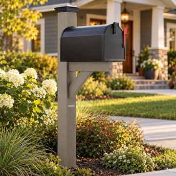 Hazleton Mailbox Post Outdoor Structures Highwood USA 