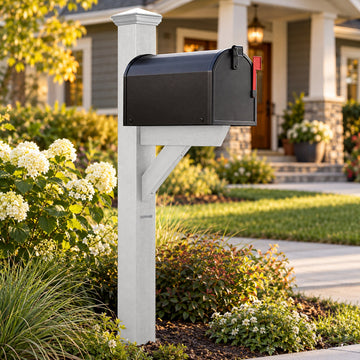 Hazleton Mailbox Post Outdoor Structures Highwood USA 