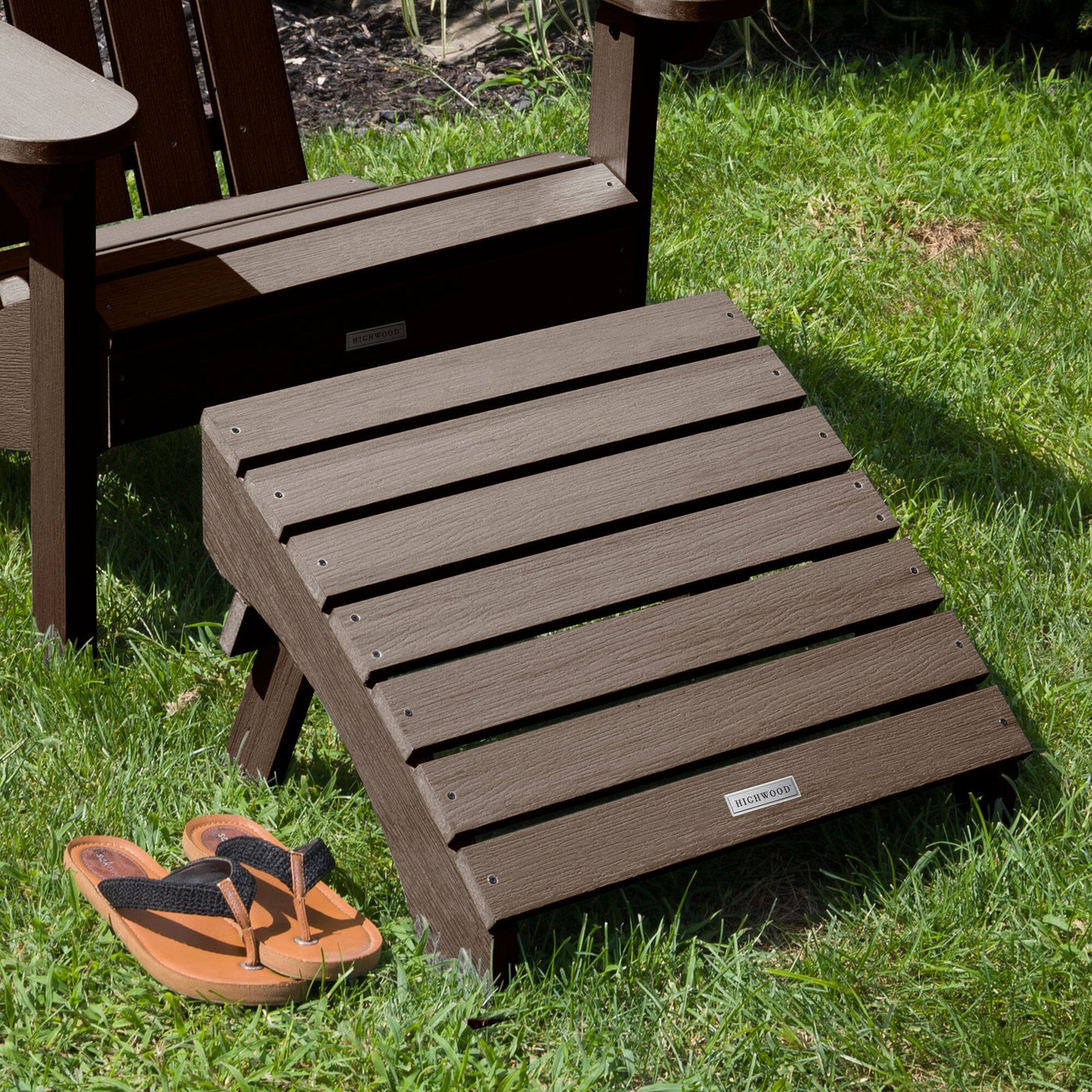 Folding Adirondack Ottoman Ottoman Highwood USA 