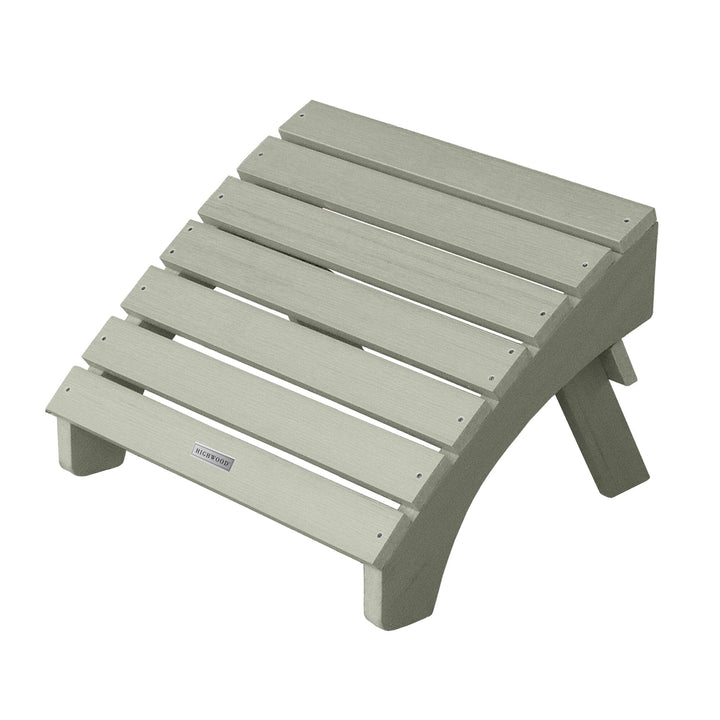 Folding Adirondack Ottoman Ottoman Highwood USA Eucalyptus 