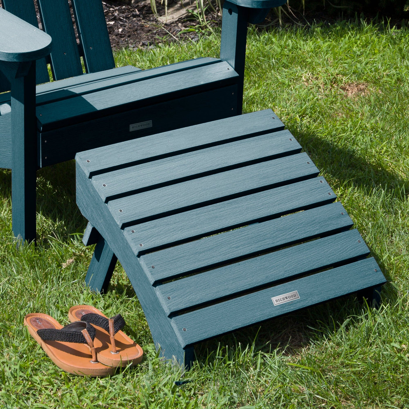 Folding Adirondack Ottoman Ottoman Highwood USA 