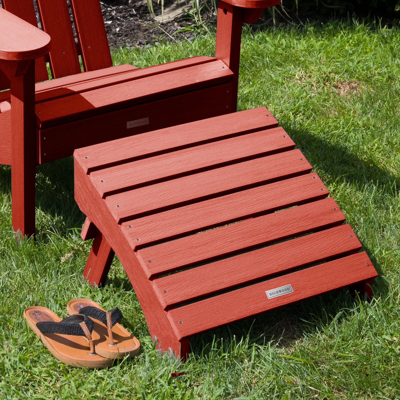 Folding Adirondack Ottoman Ottoman Highwood USA 