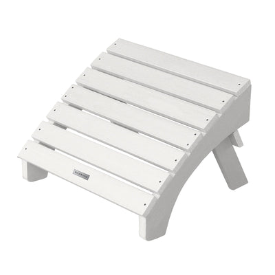 Folding Adirondack Ottoman Ottoman Highwood USA White 
