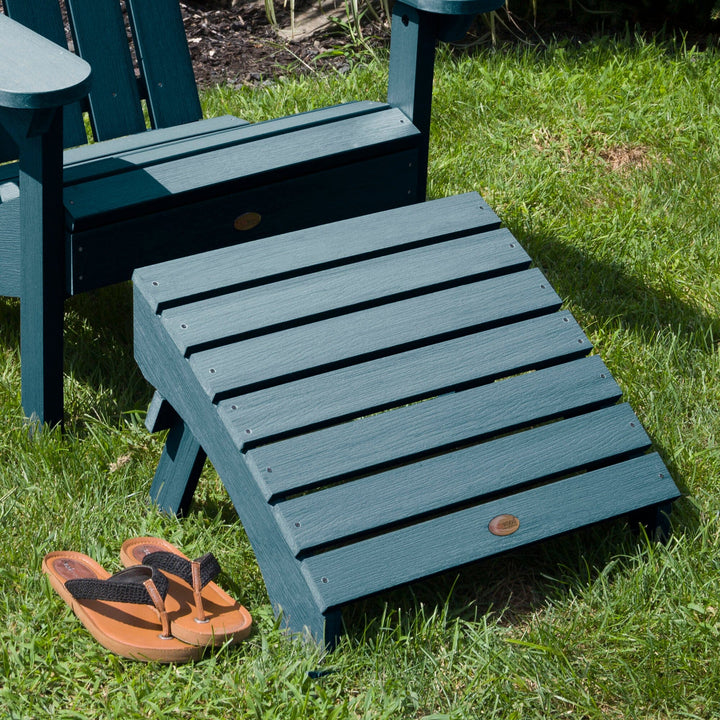 Refurbished Folding Adirondack Ottoman Ottoman Highwood USA 