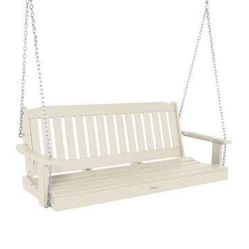 Lehigh Porch Swing - 5ft BenchSwing Highwood USA Whitewash 