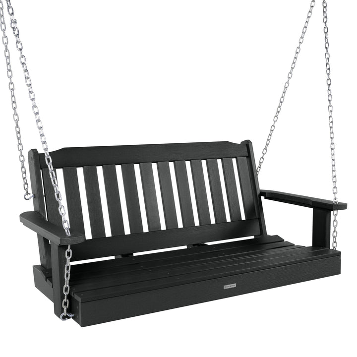 Lehigh Porch Swing - 4ft BenchSwing Highwood USA Black 