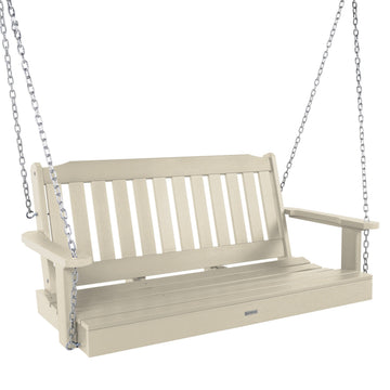 Lehigh Porch Swing - 4ft BenchSwing Highwood USA Whitewash 