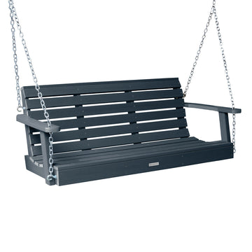 Weatherly Porch Swing - 5ft BenchSwing Highwood USA Federal Blue 