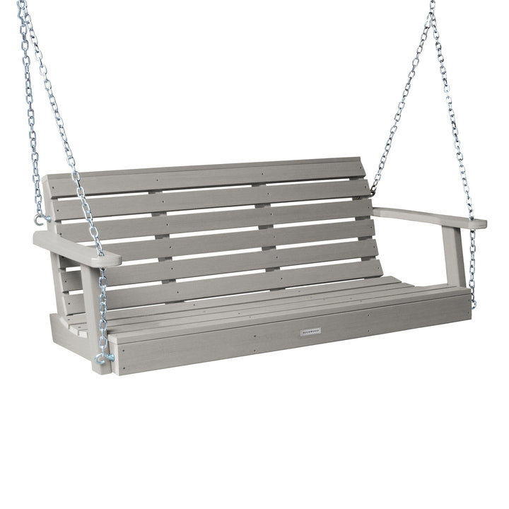Weatherly Porch Swing - 5ft BenchSwing Highwood USA Harbor Gray 