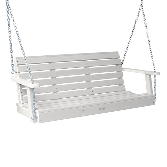 Weatherly Porch Swing - 5ft BenchSwing Highwood USA White 