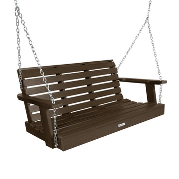 Weatherly Porch Swing - 4ft BenchSwing Highwood USA Weathered Acorn 
