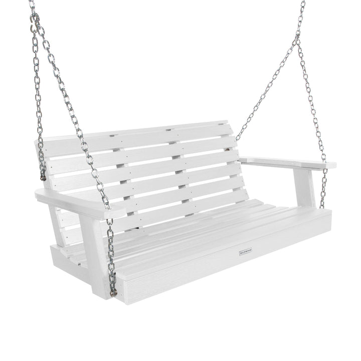 Weatherly Porch Swing - 4ft BenchSwing Highwood USA White 