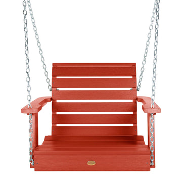 Refurbished Weatherly Single Seat Swing BenchSwing Highwood USA 
