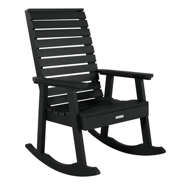 Weatherly Rocking Chair Rockers Highwood USA Black 