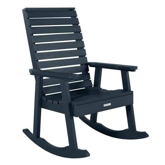 Weatherly Rocking Chair Rockers Highwood USA Federal Blue 