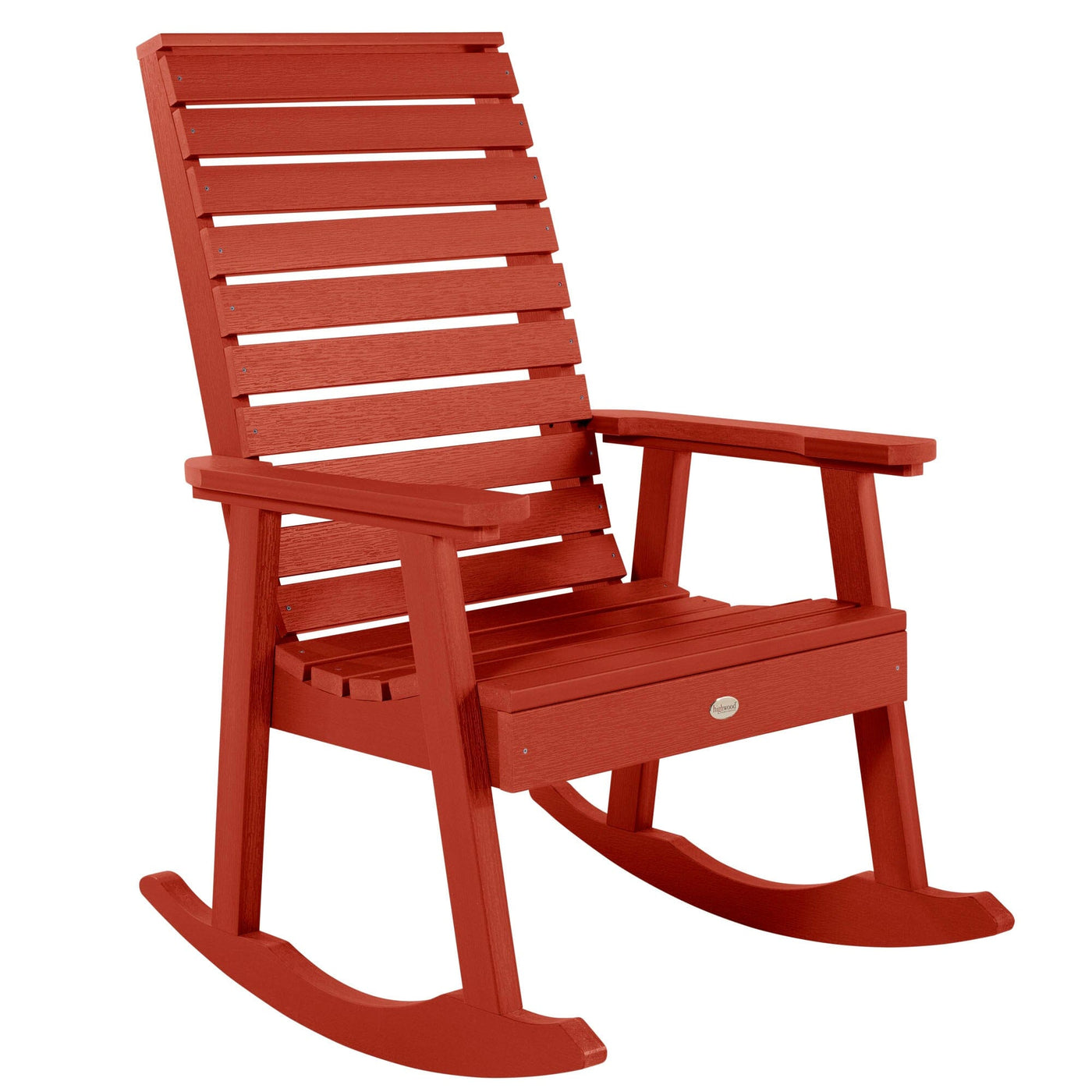 Weatherly Rocking Chair Rockers Highwood USA Rustic Red 