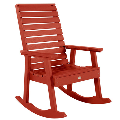 Weatherly Rocking Chair Rockers Highwood USA Rustic Red 