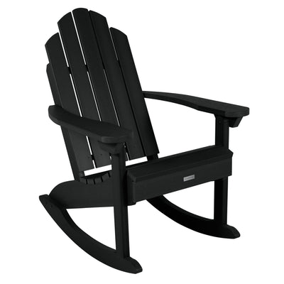 Classic Westport Adirondack Rocking Chair Adirondack Chairs Highwood USA Black 